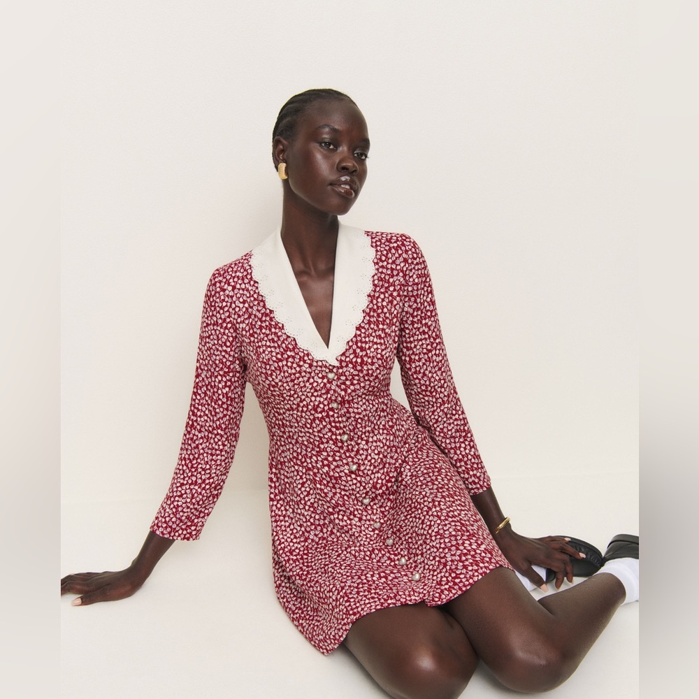 Reformation Galene Mini Dress - Picture 3 of 12